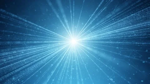 Abstract network lines with binary numbers data animation Stock Footage 229694349