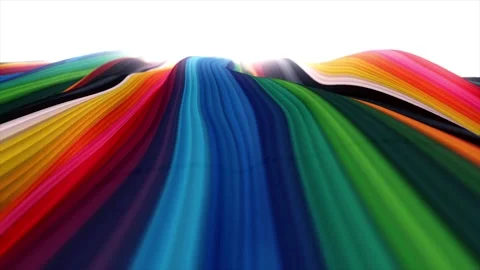 Abstract Network Mesh Waving Fx Background Loop Stock-Footage 150025593