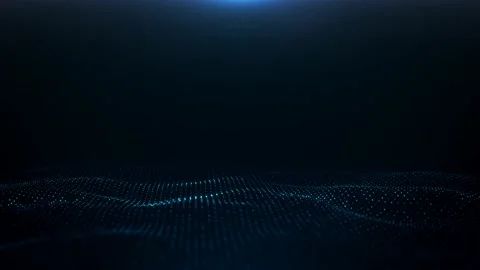 Abstract Network Mesh Waving Fx Background Loop Stock Footage 150491110