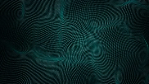 Abstract Network Mesh Waving Fx Background Loop Stock Footage 150953507