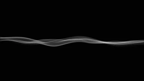 Abstract Network Mesh Waving Fx Background Loop Stock Footage 152450750