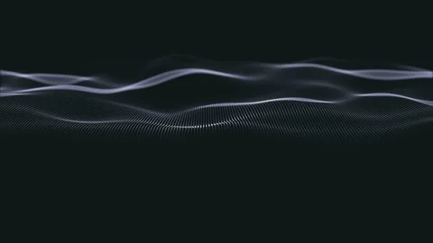 Abstract Network Mesh Waving Fx Background Loop Stock Footage 152450751