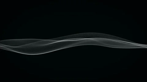 Abstract Network Mesh Waving Fx Background Loop Stock Footage 152450752