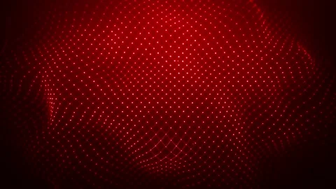 Abstract Network Mesh Waving Fx Background Loop Stock Footage 153219014