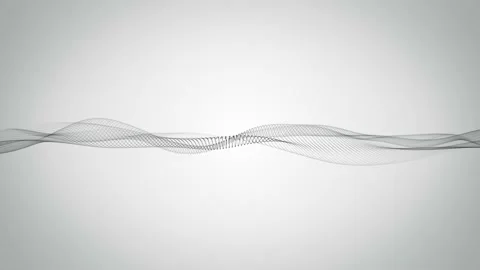 Abstract Network Mesh Waving Fx Background Loop Stock Footage 153259076