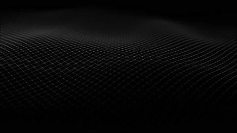 Abstract Network Mesh Waving Fx Background Loop Stock Footage 154364295