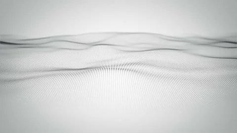 Abstract Network Mesh Waving Fx Background Loop Stock Footage 154937677