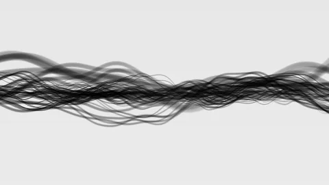 Abstract Network Mesh Waving Fx Background Loop Stock Footage 155681711