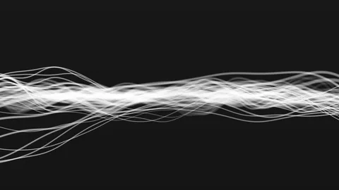 Abstract Network Mesh Waving Fx Background Loop Stock Footage 155681712