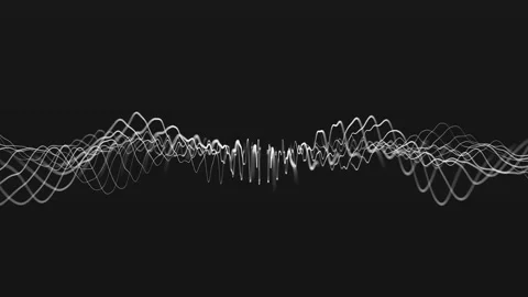 Abstract Network Mesh Waving Fx Background Loop Stock Footage 156041077