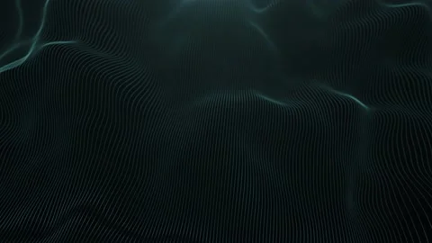 Abstract Network Mesh Waving Fx Background Loop Stock Footage 157226717