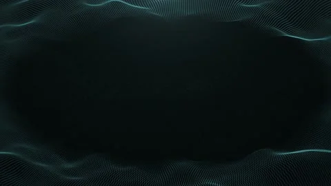 Abstract Network Mesh Waving Fx Background Loop Stock Footage 157283664