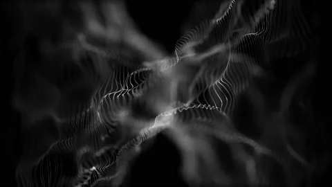 Abstract Network Mesh Waving Fx Background Loop 库存影片 161871746