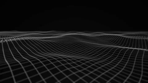 Abstract Network Mesh Waving Fx Background Loop Stock Footage 201515125