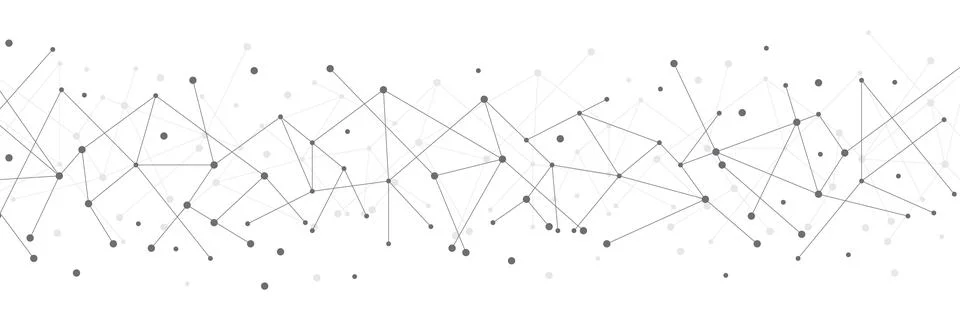 Abstract network technology geometric dots. Network clipart. Connecting dot.. Stock Illustration