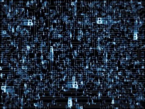 Abstract Network Texture Illustrazione stock