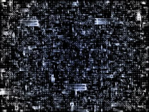 Abstract Network Texture Stockillustratie