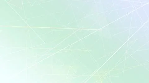 Abstract network of thin lines and triangles in mint and light blue creates.. Stock Illustration