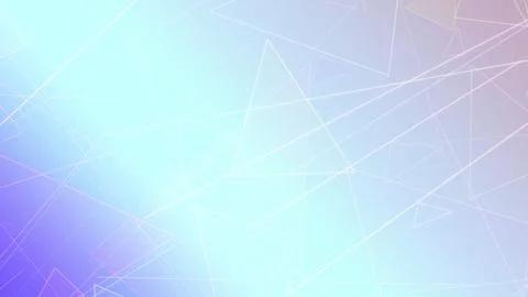 Abstract network triangles and connected lines in cyan and purple deliver a.. Stock Illustration