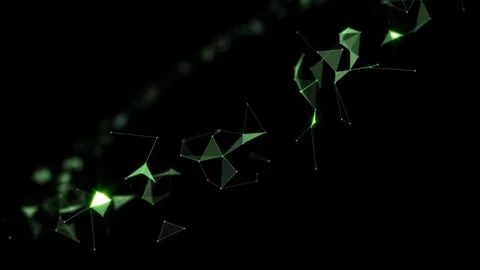 Abstract networking background. Video stock 88730380