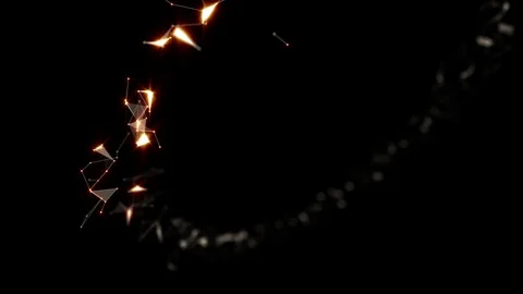 Abstract networking background. Video stock 88730840