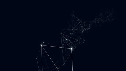 Abstract networking. Video stock 88711903