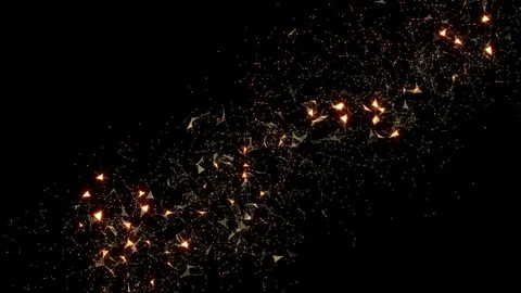 Abstract networking. Video stock 92693753