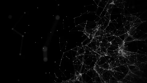 Abstract Networking. Stockbeeldmateriaal 100577593