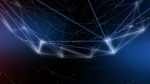 Abstract networking. Stock Footage 112883165