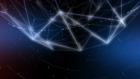 Abstract networking. Stock Footage 112883646