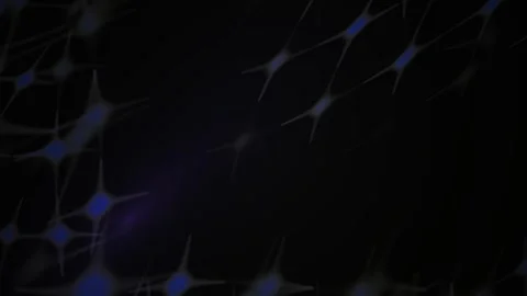 Abstract Neural Network Animation Representing Brain Activity and Synaptic .. Stock Footage 340524485