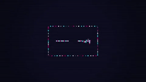 Abstract Neural Network Data Processing Visualization Stock Footage 345517444