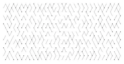 Abstract Neural Network Diamond Grid Pattern Stock Illustration