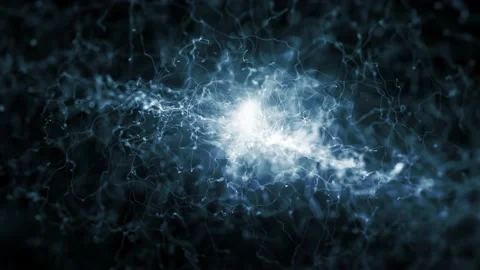 Abstract Neuron And Synapse Microscope Background Fx 스톡 동영상 171970289