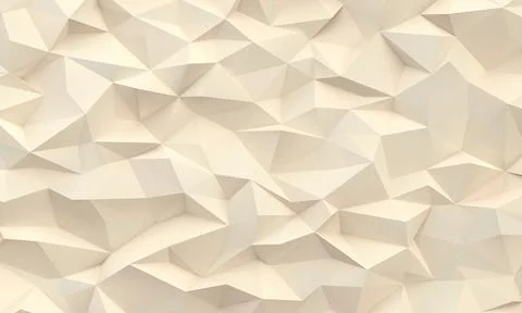 Abstract neutral beige geometric background with triangles Foto stock