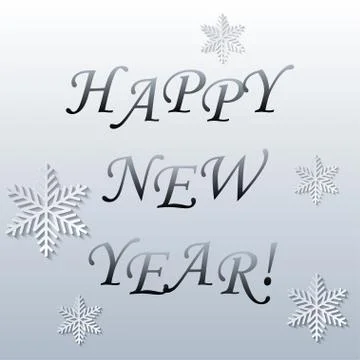 Abstract New Year background. Vector illustration Stock Illustration