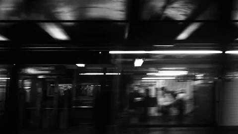 Abstract New York City Subway Background 