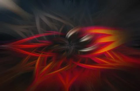 Abstract Night Acceleration Speed Circular motion Stock Illustration