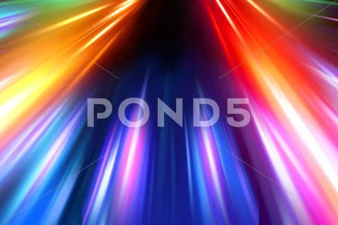 Abstract night acceleration speed motion Stock Illustration