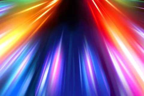Abstract night acceleration speed motion Stock Illustration