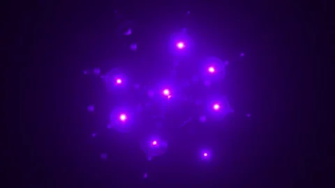 Abstract night fire background animation Stock Footage 253426163