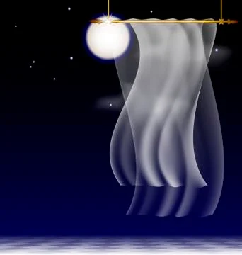 Abstract night heaven Stock Illustration