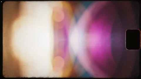 Abstract Night Lights Bokeh Effect Stock Footage 324809833
