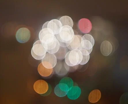 Abstract night lights Stock Photos