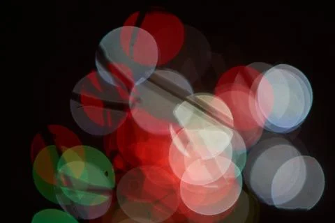 Abstract night lights Stock Photos