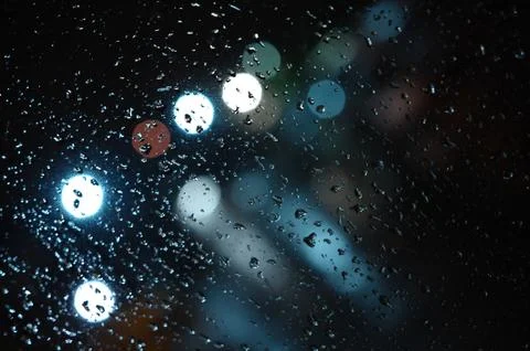 Abstract  night lights texture Stock Photos