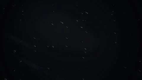 Abstract night sky background with falling stars and meteor trails Stock Footage 346001598