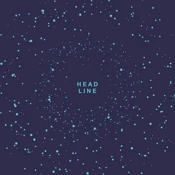 Abstract night starry sky background Stock Illustration