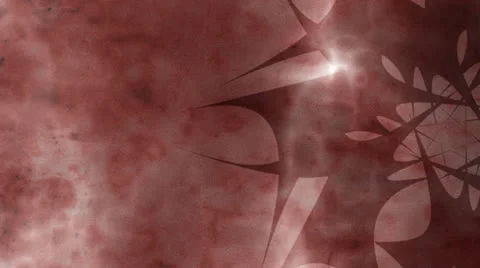 Abstract Ninja Star Animated Background - Red Stock Footage 23104707