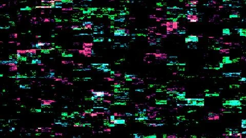 Abstract noise effect, error signal, television technical problem Stock Illustration